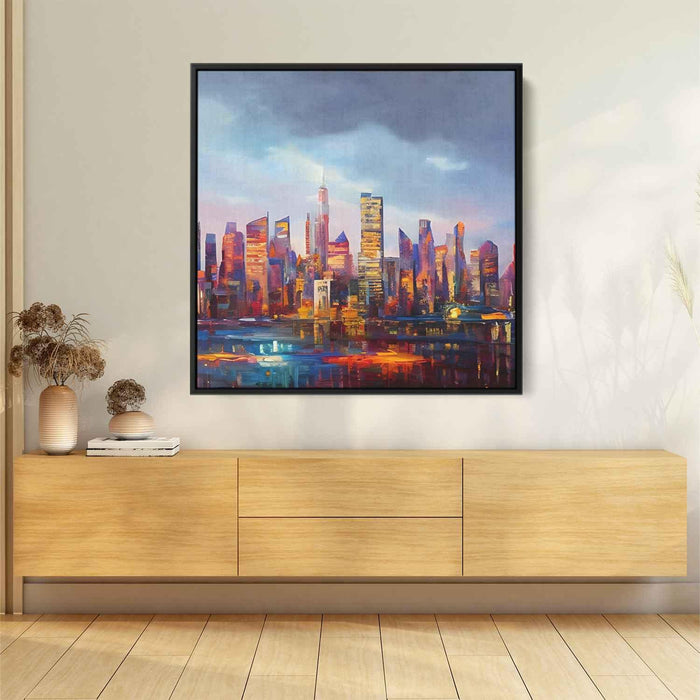 Abstract New York City Skyline #014 - Kanvah