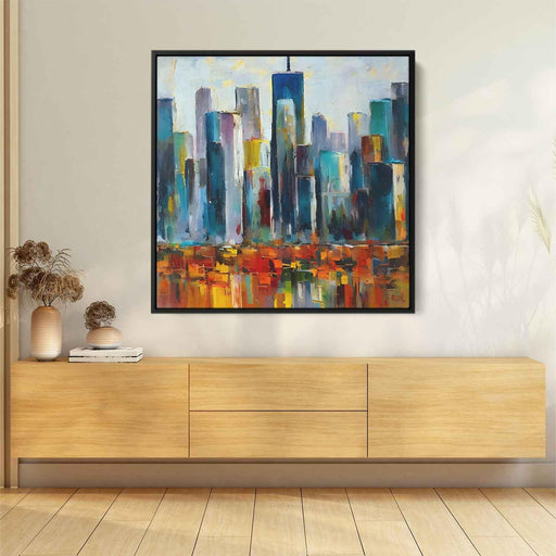 Abstract New York City Skyline #026 - Kanvah