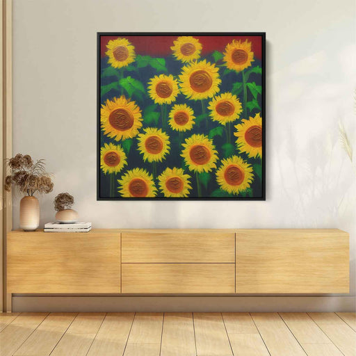 Abstract Sunflower #024 - Kanvah