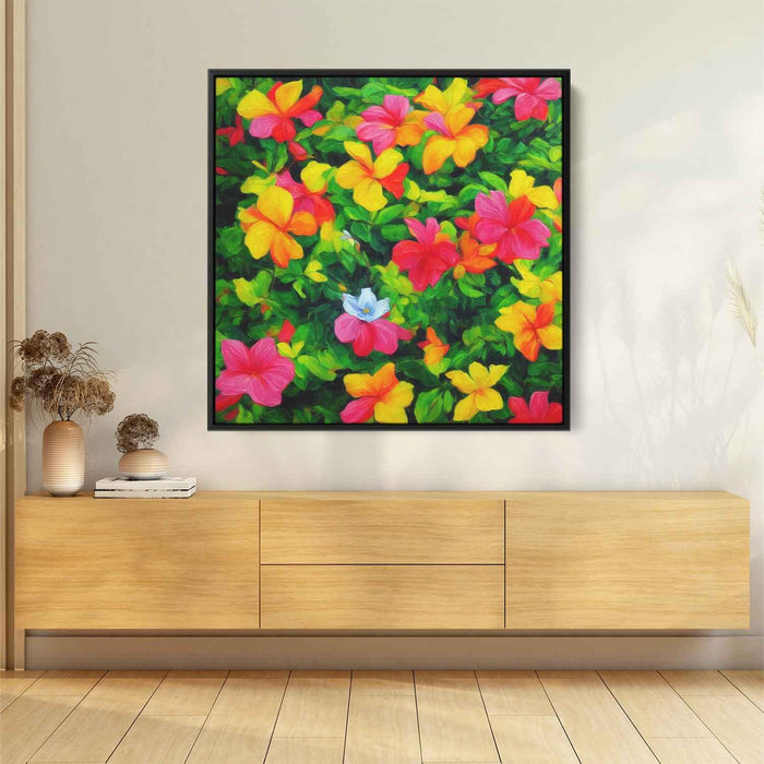 Acrylic Tropical Flowers #002 - Kanvah