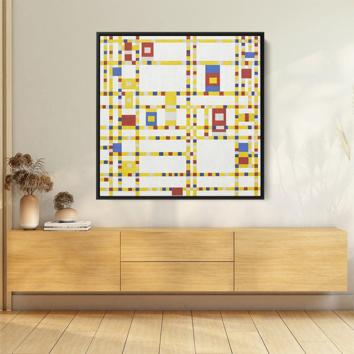 Broadway Boogie Woogie (1943) by Piet Mondrian - Kanvah