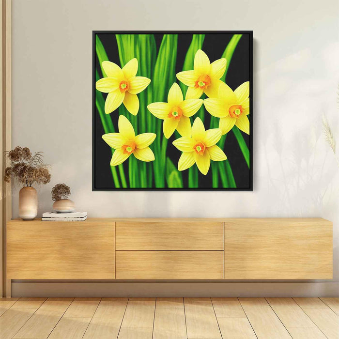 Pencil Drawing Daffodils #008 - Kanvah