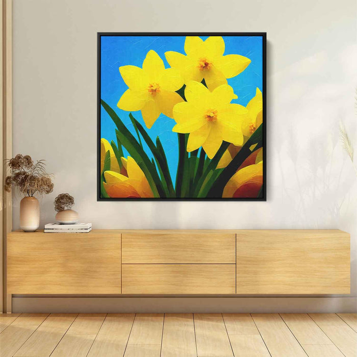 Contemporary Oil Daffodils #006 - Kanvah