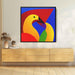 Cubist Oil Birds of Paradise #006 - Kanvah