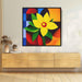 Cubist Oil Daffodils #006 - Kanvah