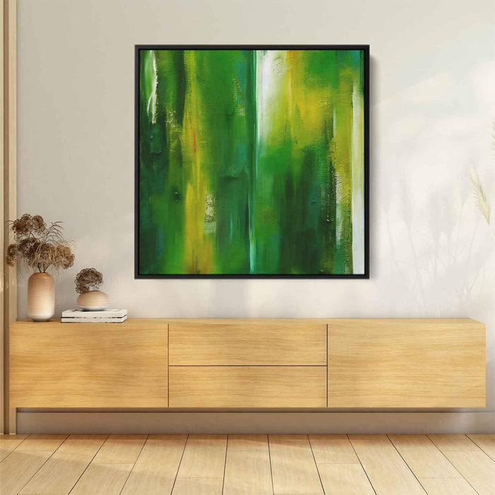 Green Abstract Print #008 - Kanvah