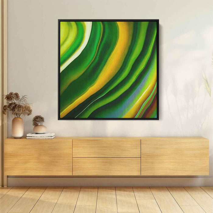 Green Abstract Print #032 - Kanvah