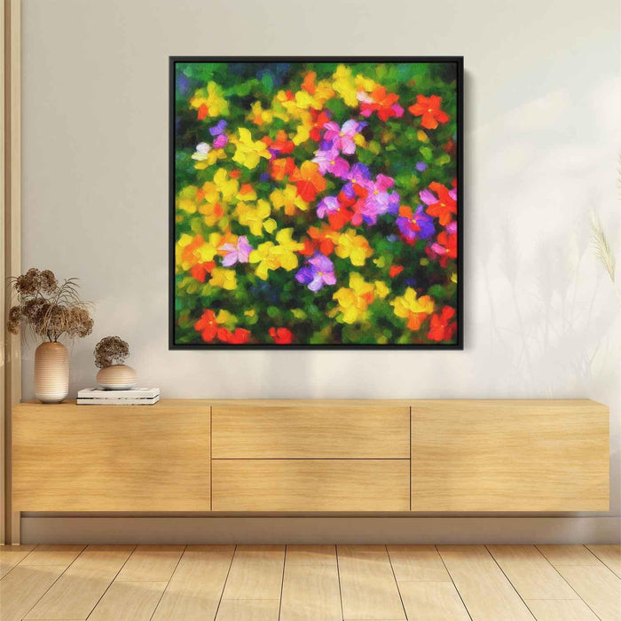Impressionist Oil Tropical Flowers #004 - Kanvah