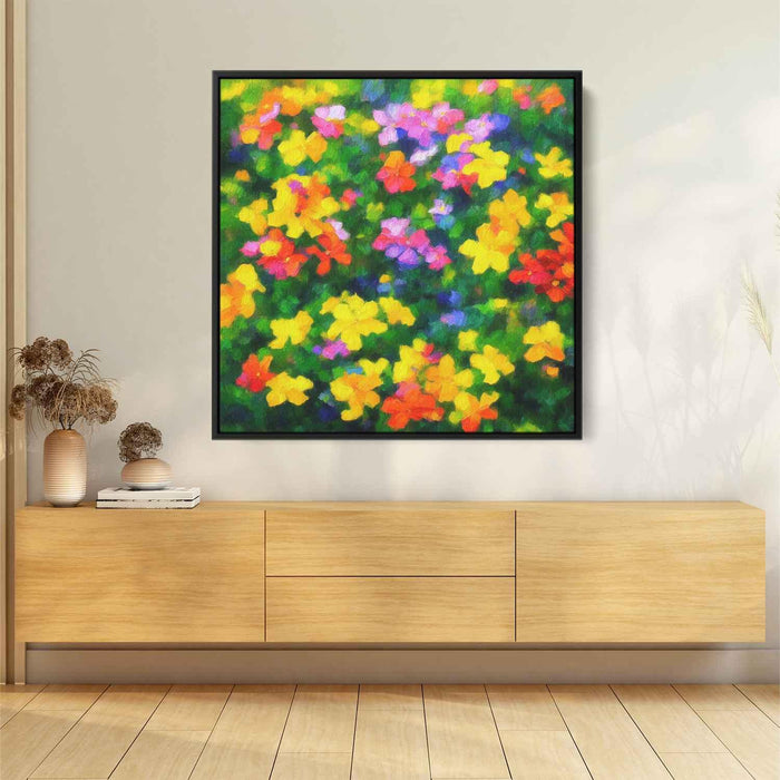 Impressionist Oil Tropical Flowers #006 - Kanvah