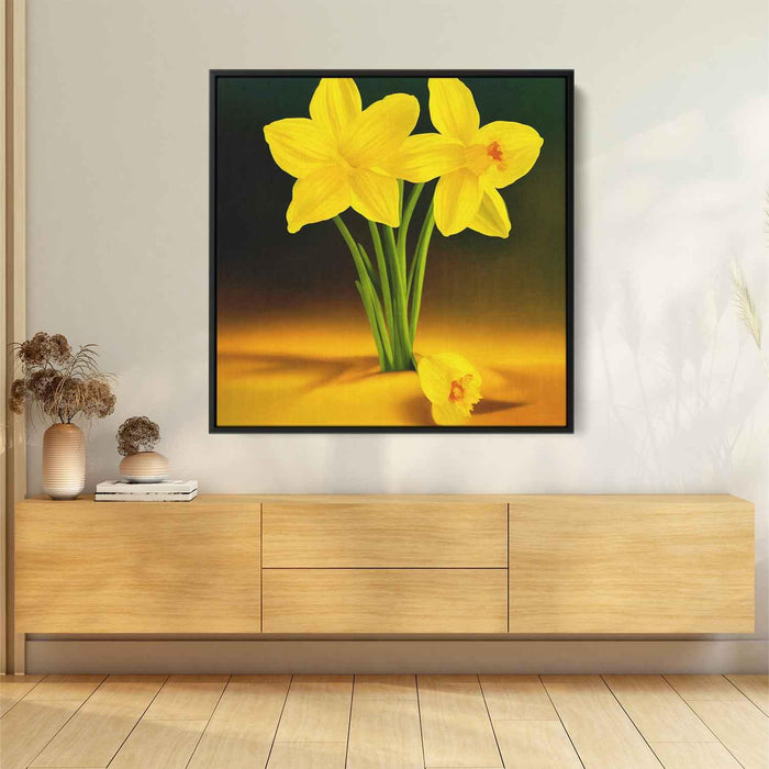 Daffodils Oil Painting #004 - Kanvah