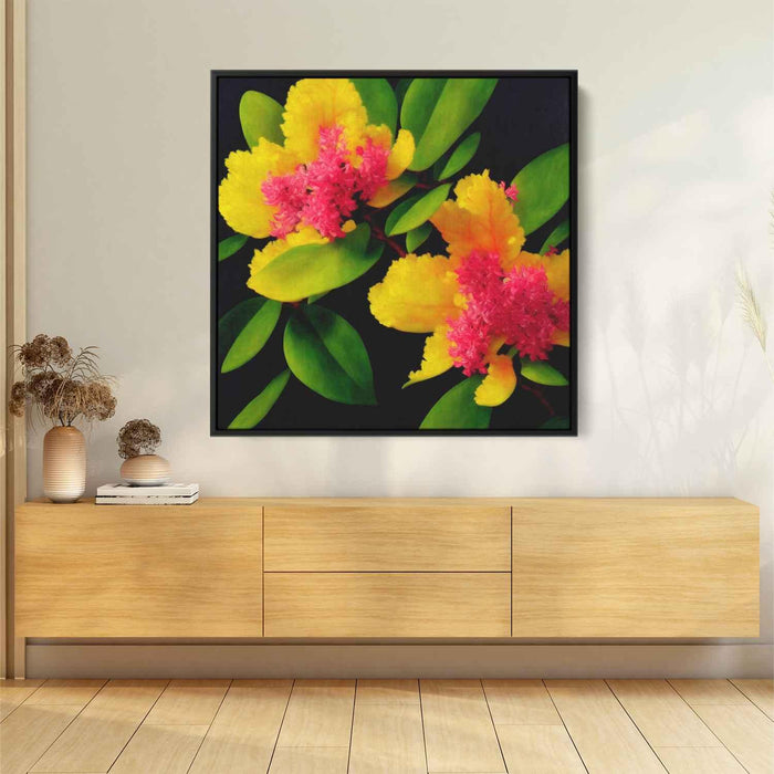 Rhododendron Oil Painting #004 - Kanvah