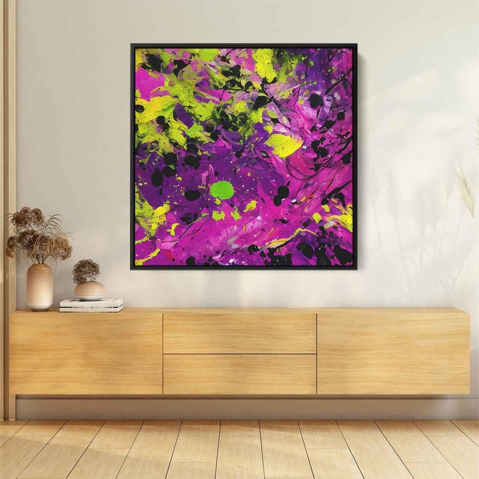 Purple Abstract Splatter #002 - Kanvah