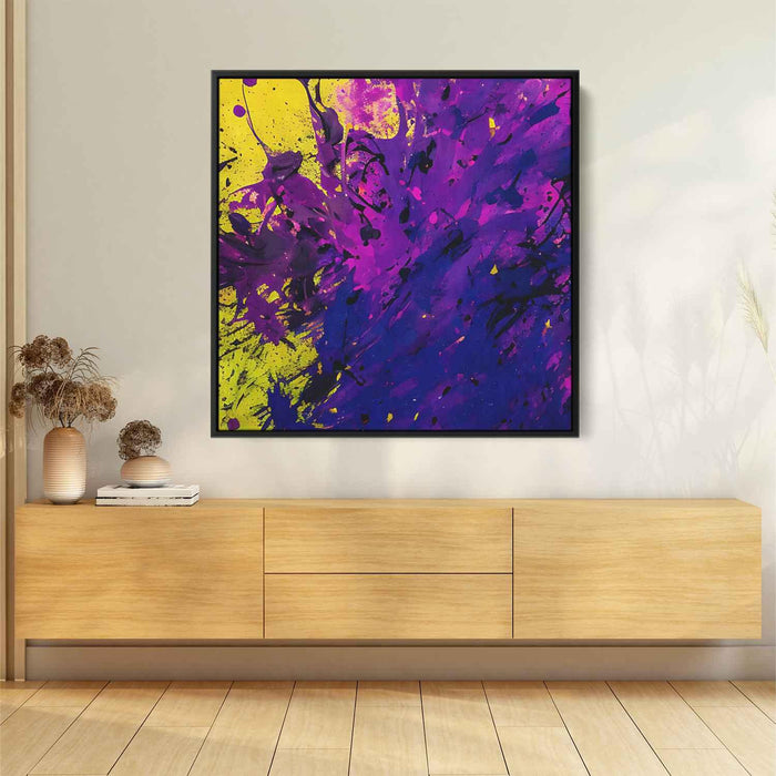 Purple Abstract Splatter #004 - Kanvah