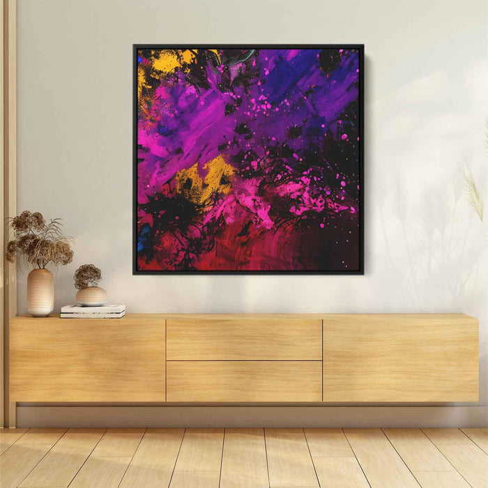 Purple Abstract Splatter #026 - Kanvah