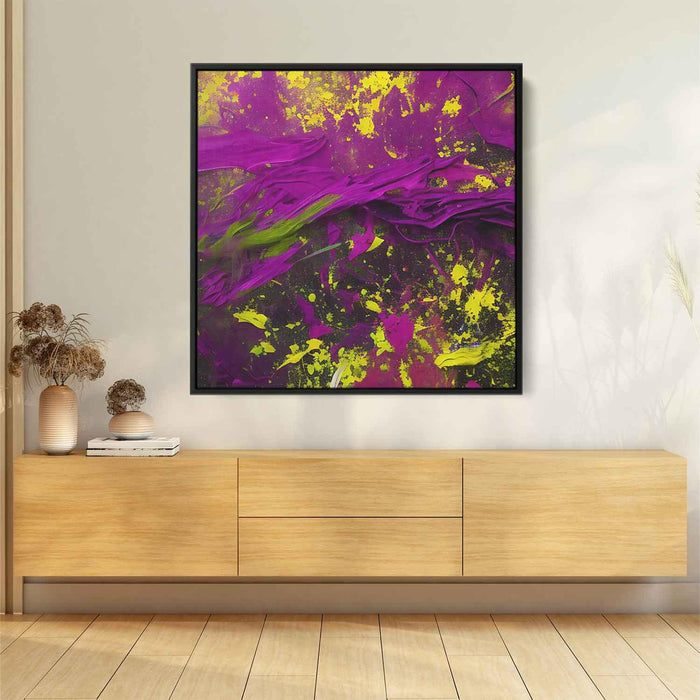 Purple Abstract Splatter #030 - Kanvah
