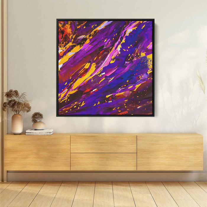 Purple Abstract Splatter #032 - Kanvah