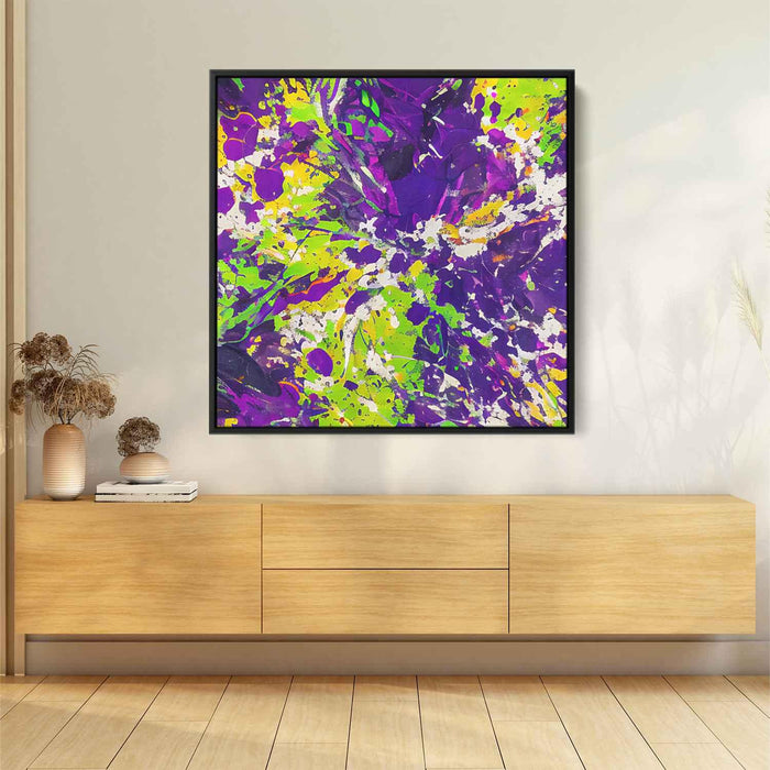 Purple Abstract Splatter #034 - Kanvah