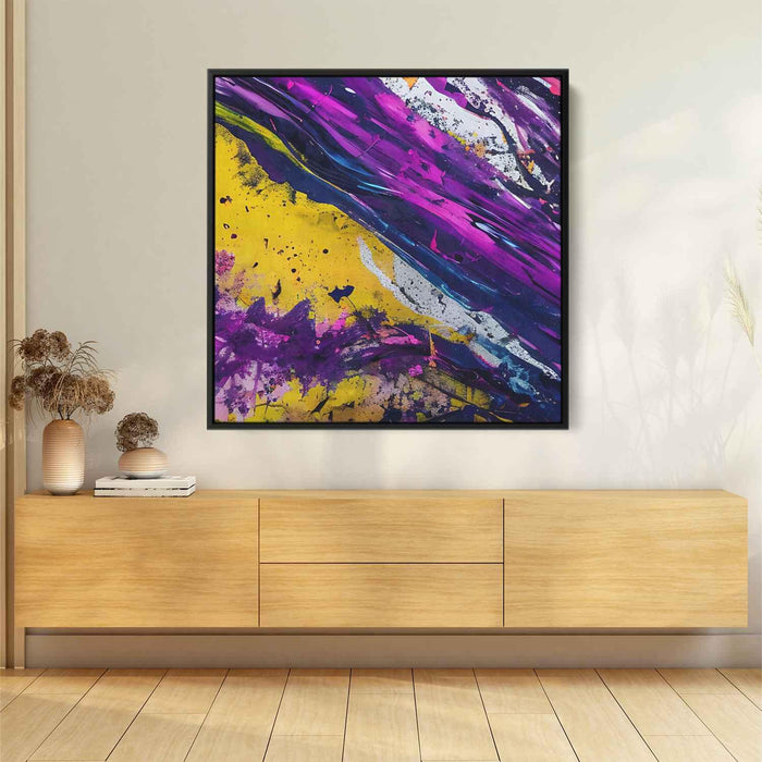 Purple Abstract Splatter #038 - Kanvah