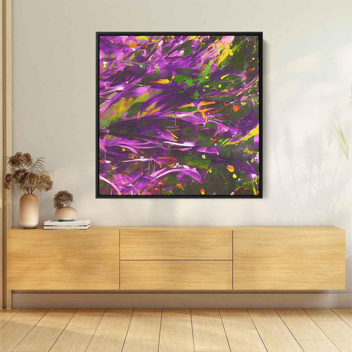 Purple Abstract Splatter #044 - Kanvah