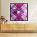 Purple Geometric Abstract #006 - Kanvah