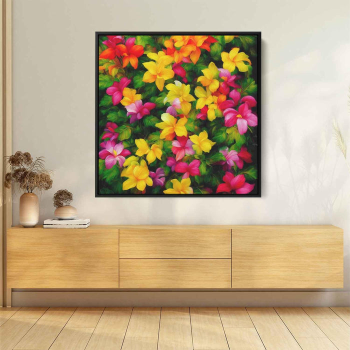 Realistic Oil Tropical Flowers #004 - Kanvah