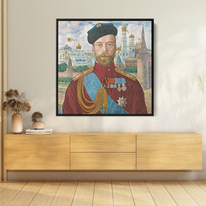 Tsar Nicholas II (1915) by Boris Kustodiev - Kanvah