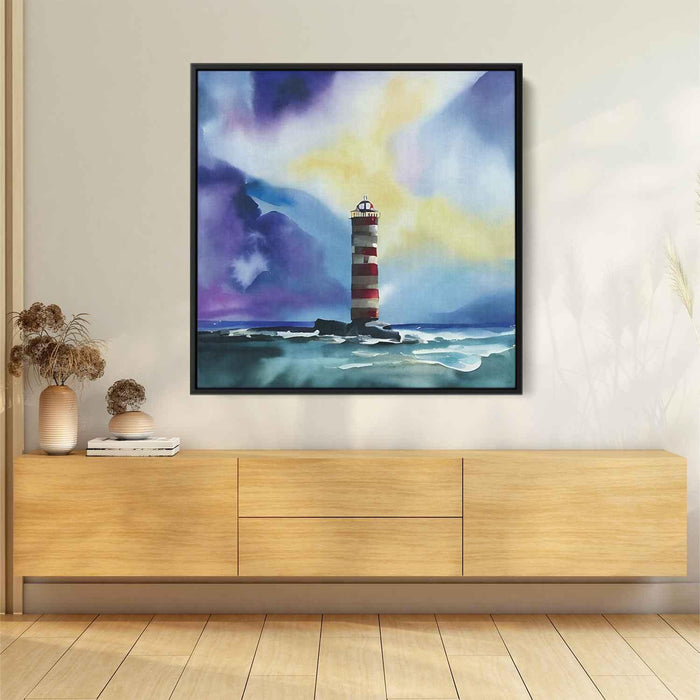 Watercolor Lighthouse #012 - Kanvah