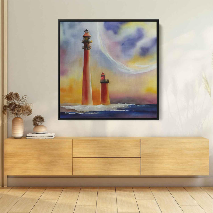 Watercolor Lighthouse #022 - Kanvah