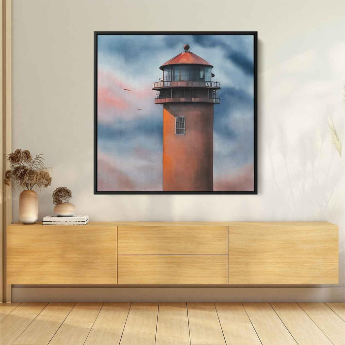 Watercolor Lighthouse #046 - Kanvah