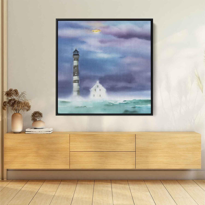 Watercolor Lighthouse #050 - Kanvah