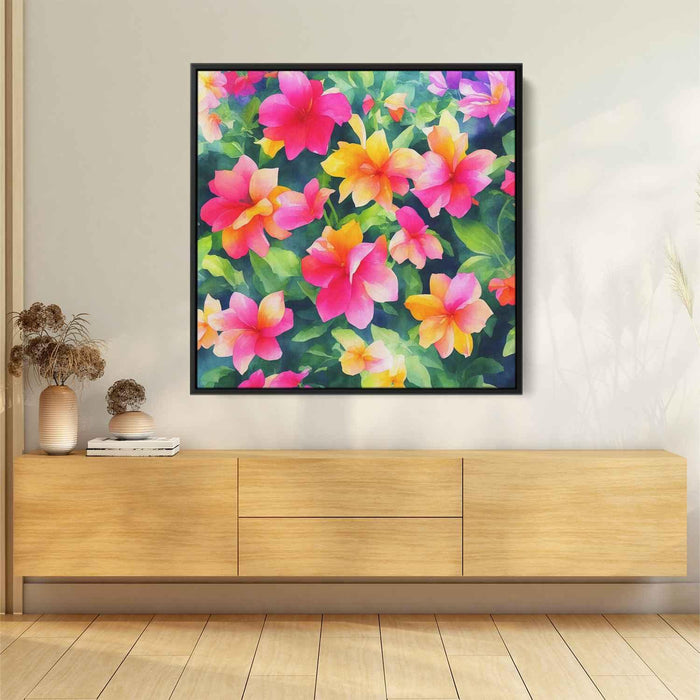 Watercolor Tropical Flowers #004 - Kanvah