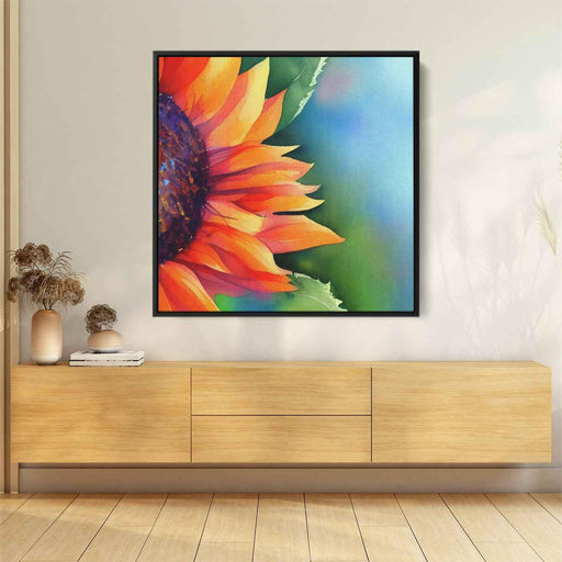Watercolor Sunflower #016 - Kanvah