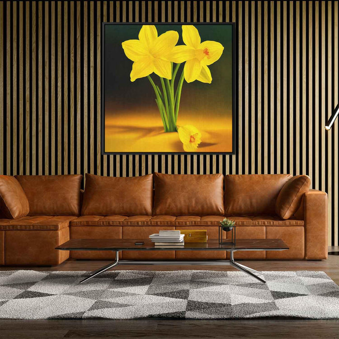 Daffodils Oil Painting #004 - Kanvah