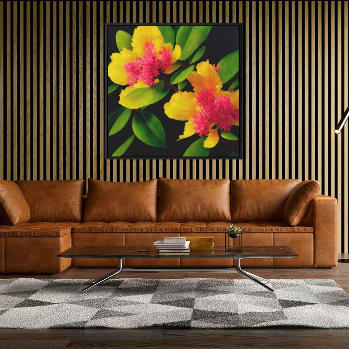 Rhododendron Oil Painting #004 - Kanvah