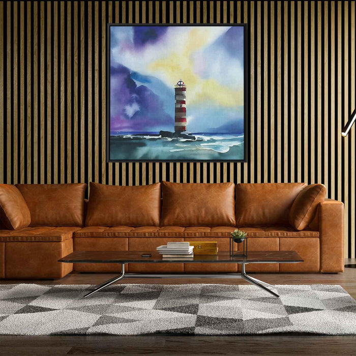 Watercolor Lighthouse #012 - Kanvah