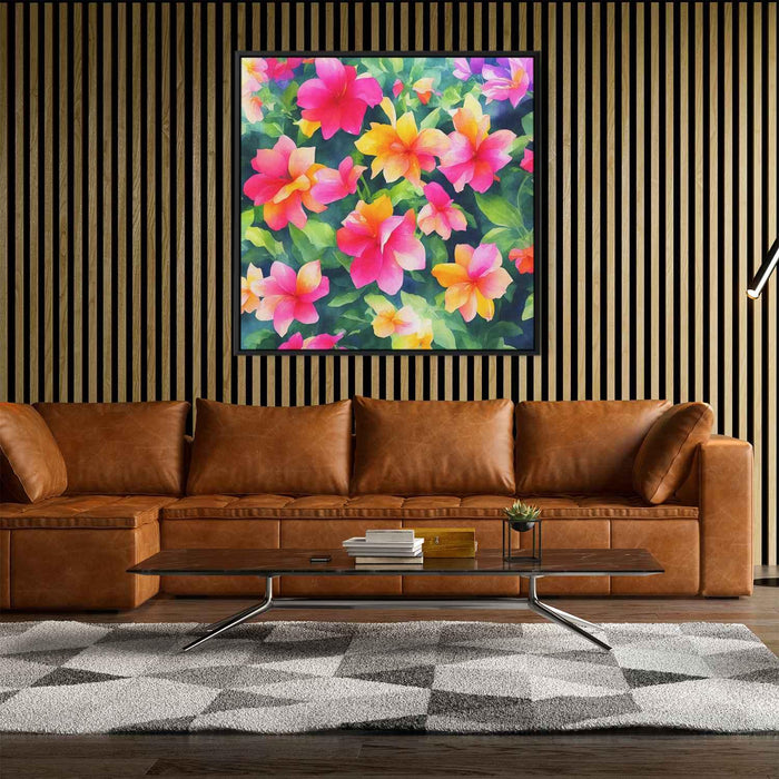 Watercolor Tropical Flowers #004 - Kanvah