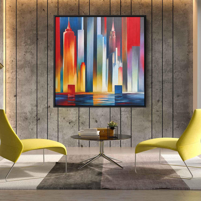 Abstract New York City Skyline #002 - Kanvah