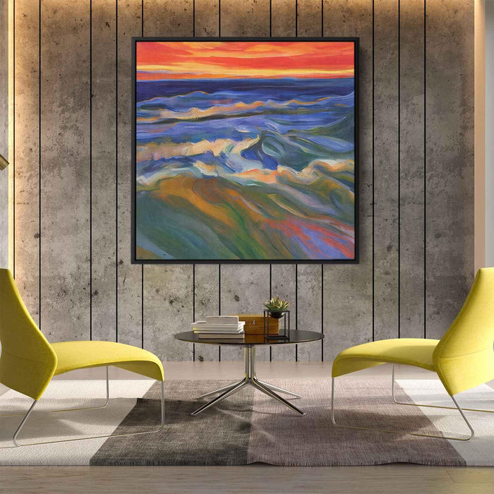 Abstract Rocky Beach #088 - Kanvah