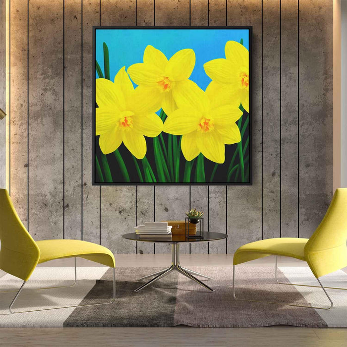 Acrylic Daffodils #002 - Kanvah