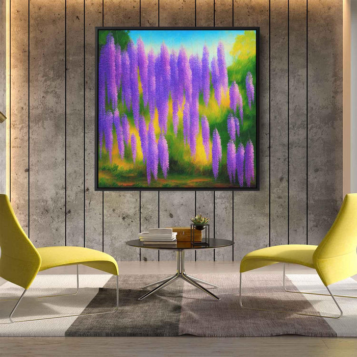 Impressionist Oil Wisteria #004 - Kanvah