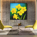 Modern Oil Daffodils #004 - Kanvah