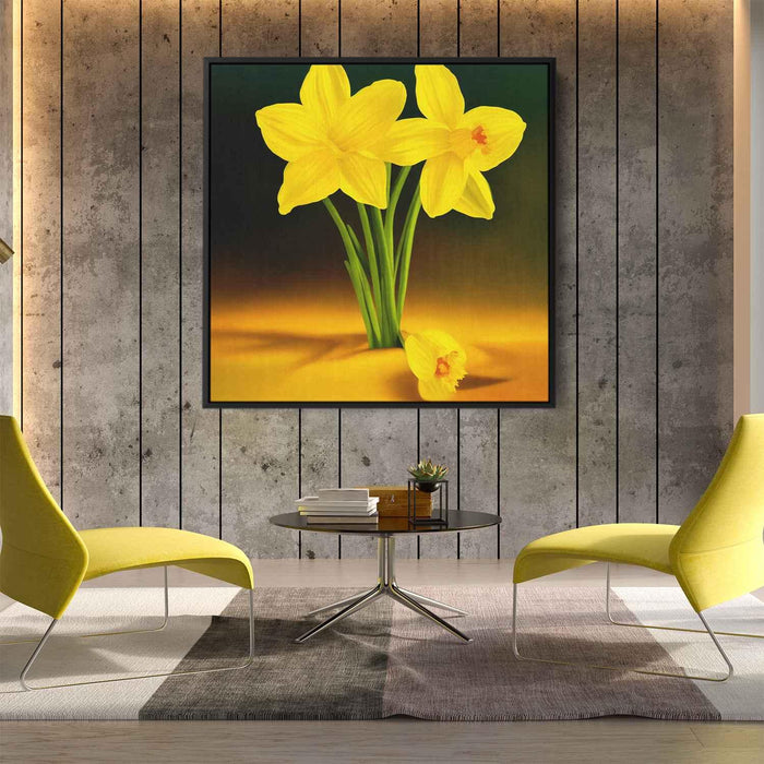 Daffodils Oil Painting #004 - Kanvah