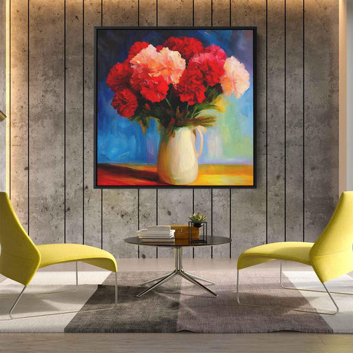 Post Impressionist Carnation Painting #002 - Kanvah