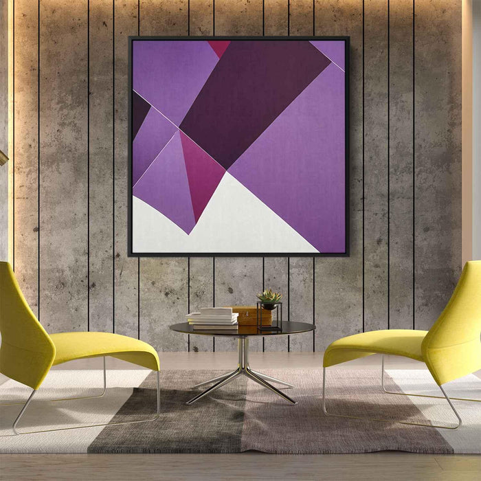 Purple Geometric Abstract #022 - Kanvah