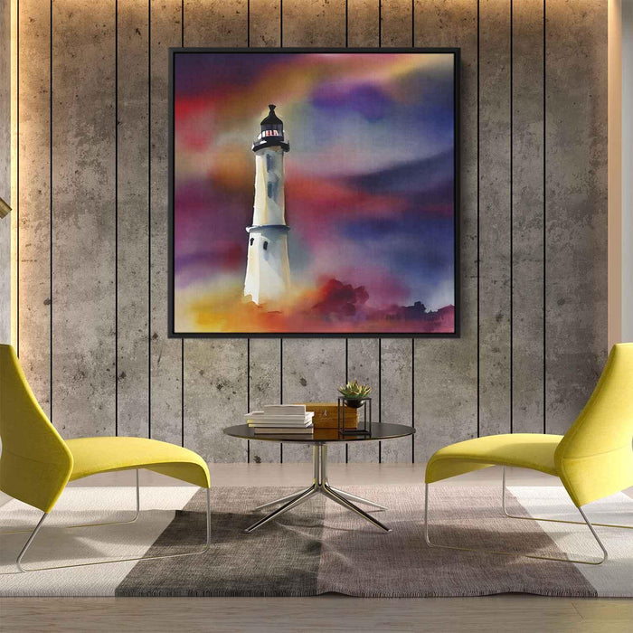 Watercolor Lighthouse #016 - Kanvah