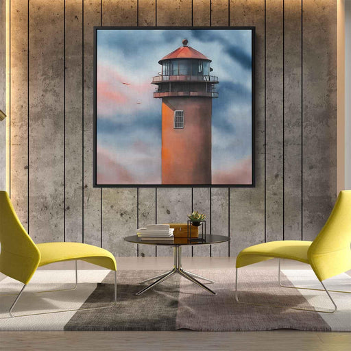 Watercolor Lighthouse #046 - Kanvah