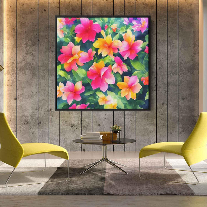 Watercolor Tropical Flowers #004 - Kanvah