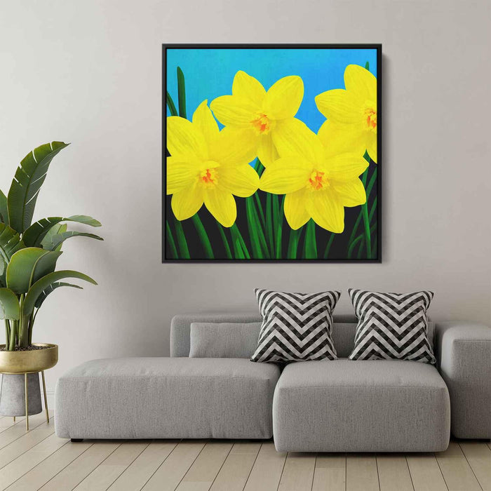 Acrylic Daffodils #002 - Kanvah