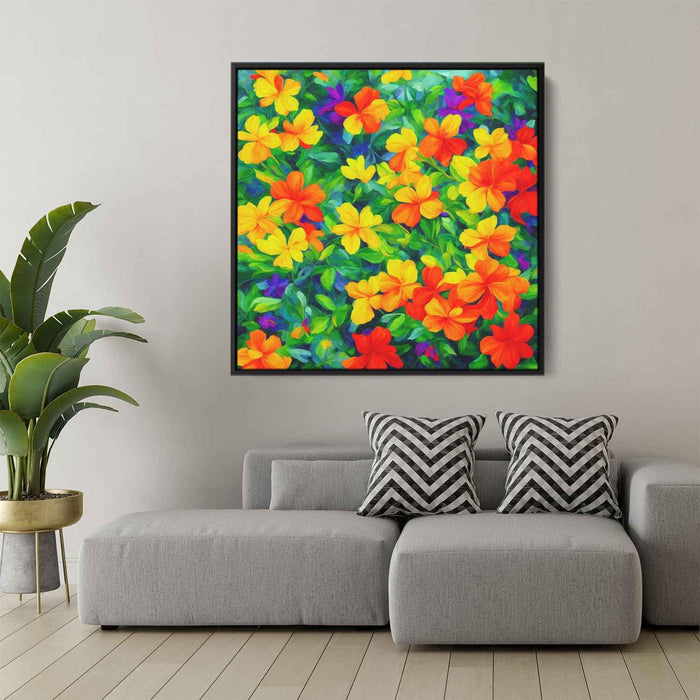 Acrylic Tropical Flowers #004 - Kanvah