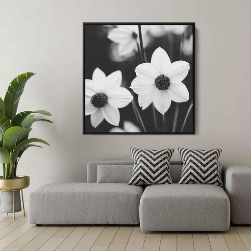 Black and White Daffodils #002 - Kanvah